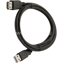 Кабель-удлинитель Perfeo USB 2.0 Af> 1.0м черный