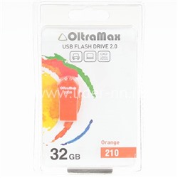 USB Flash 32GB Oltramax (210) оранжевый