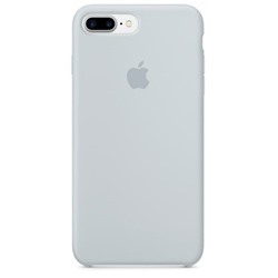 Силиконовый чехол для Айфон 7/8 Plus -Сине-серый (Blue Grey)