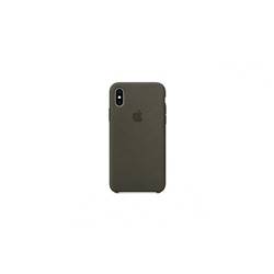 Силиконовый чехол для Айфон XR Тёмно-оливковый