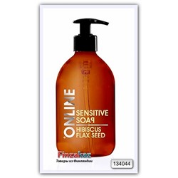 Жидкое мыло для рук с OnLine Premium Hibiscus Flax Seed (гибискус - лен) 500 мл
