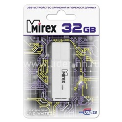 USB Flash 32GB Mirex LINE WHITE