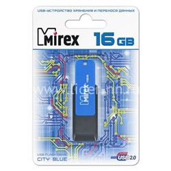 USB Flash 16GB Mirex CITY BLUE