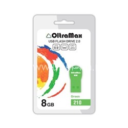 USB Flash 8GB Oltramax (210) зеленый