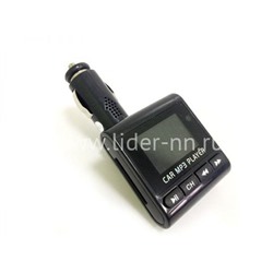 MP3 FM Modulator (USB/Micro SD/дисплей/пульт) черн FM-DPG