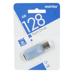 USB Flash 128GB SmartBuy V-Cut синий 3.0