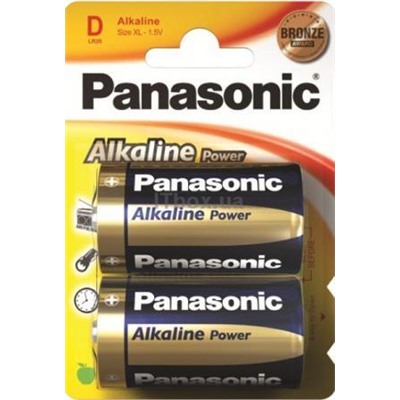 Panasonic Alkaline Power LR20 2xBL (24)