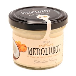 Мёд-суфле Медолюбов кокос с миндалем 125мл
