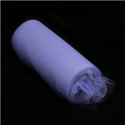 Фатин средней жесткости в шпульках, 100% нейлон, шир.150 мм, 22.86 м, цв.14 фиолетовый