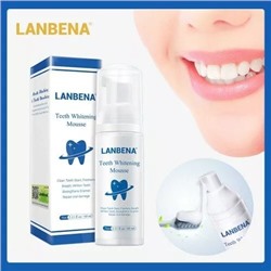 Отбеливающий мусс Lanbena Teeth Whitening Mousse, 60ml