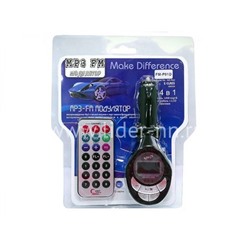 MP3 FM Modulator (USB/SD/Micro SD/AUX/диспл/пульт) FM-P01D