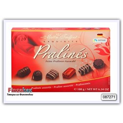 Ассорти конфет MaitreTruffout assorted pralines 180 гр