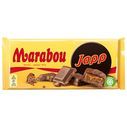 Молочный шоколад Marabou Japp 185 гр