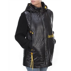 8255 BLACK Куртка демисезонная женская BAOFANI (100 гр. синтепон)