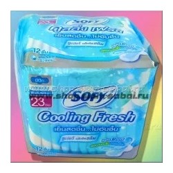 Тонкие охлаждающие прокладки - ежедневки Sofy 16 штук
