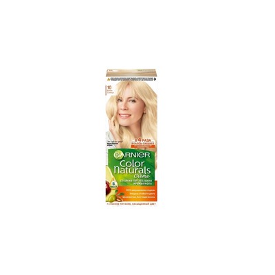 Garnier Color Naturals Стойкая Крем-Краска для волос 10 Белое солнце 110мл