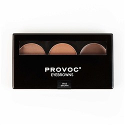 Provoc Набор теней для бровей  03 True Brown