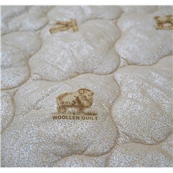 Одеяло "овечья шерсть" 1,5 спальное тик (стандарт)