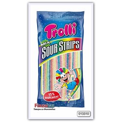 Кисло-сладкие полоски Trolli «Sour Strips»85 гр