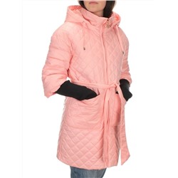 885 PINK Куртка с митенками демисезонная женская (100 гр. синтепон)