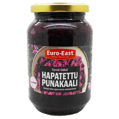 Капуста красная квашеная Euro-East Hapatettu punakaali 460 гр