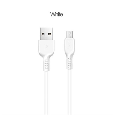 USB кабель micro USB 3.0м HOCO X20 (белый) 2.0A