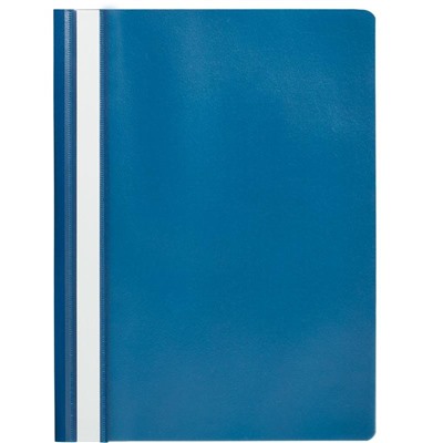 Папка-скоросшиватель пластиковый Attache Economy A4 до 100 листов синий, толщина обложки 0.11 мм