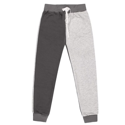 Спортивные брюки для девочки серого цвета 84233-ДОС19