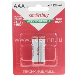 Аккумулятор Smartbuy LR03/2B 800mAh (AAA)