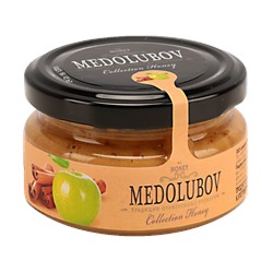 Мёд-суфле Медолюбов яблоко-корица 100мл