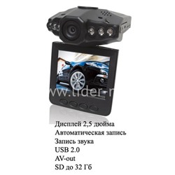 Автомобильный видеорегистратор (DVR-128) NEW!