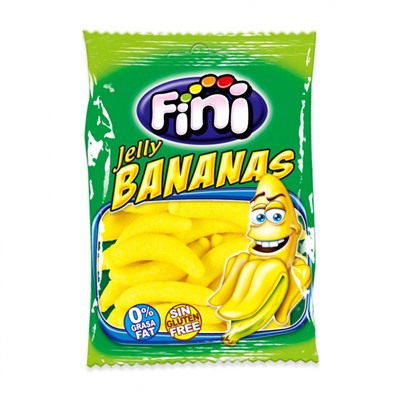 Конфеты желейные Jelly bananas Fini (банан) 100 гр