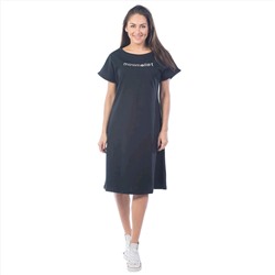 Платье-футболка Minimalist, размер 52, цвет чёрный