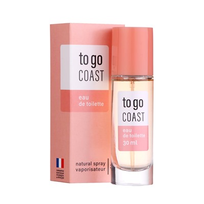 Туалетная вода женская To Go Coast (по мотивам Lacoste Pour Femme), 30 мл