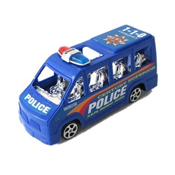 Машина инерционнная МикроАвтобус полиции 110 в пак.,100640484/ED29064/818