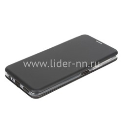 Чехол-книжка для Samsung Galaxy A72 Brauffen (горизонтальный флип) черная (пакет)