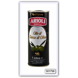 Масло оливковое из выжимок рафинированное с добавлением масла оливкового нерафинированного Trasimeno Arioli 1 л (ж/б)