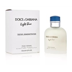 Тестер Dolce and Gabbana Light Blue pour homme 125 ml