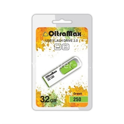 USB Flash 32GB Oltramax (250) зеленый