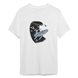 FTW0969-L Футболка Космонавт на ките, размер L