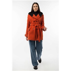 01-05650 Пальто женское демисезонное (пояс)