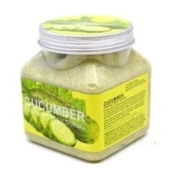 Скраб для тела Огуречный Wokali Cucumber, 350g