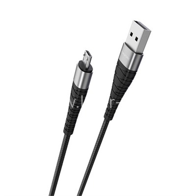 USB кабель micro USB 1.0м BOROFONE BX32 (черный) 5.0A