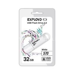 USB Flash 32GB Exployd (570) белый