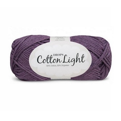 Cotton Light uni colour Drops
