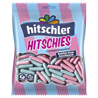 Жевательные конфеты Hitschler Bubble Gum со вкусом бабл гам 140 гр