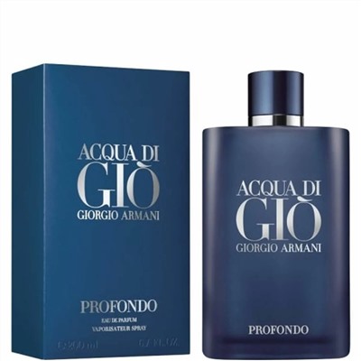 Парфюмерная вода Giorgio Armani Acqua Di Gio Profondo 200ml