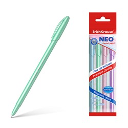 Н-р из 4 ручек Neo® Stick Pastel 0.7, синий