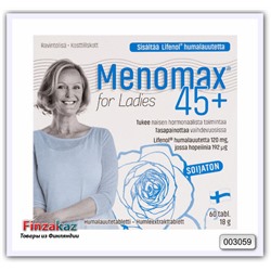 Для женщин (при менопаузе), Menomax for Ladies, 60 таблеток
