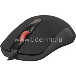 Мышь проводная DEFENDER Ultra Classic MB-280/52280 3 кнопки, 7 цветов, 1000dpi (черная)